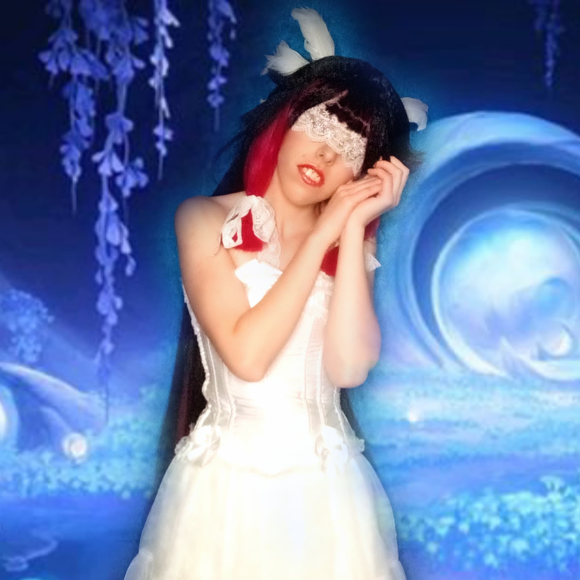 Columbina - Genshin Impact cosplay photoshoot cover