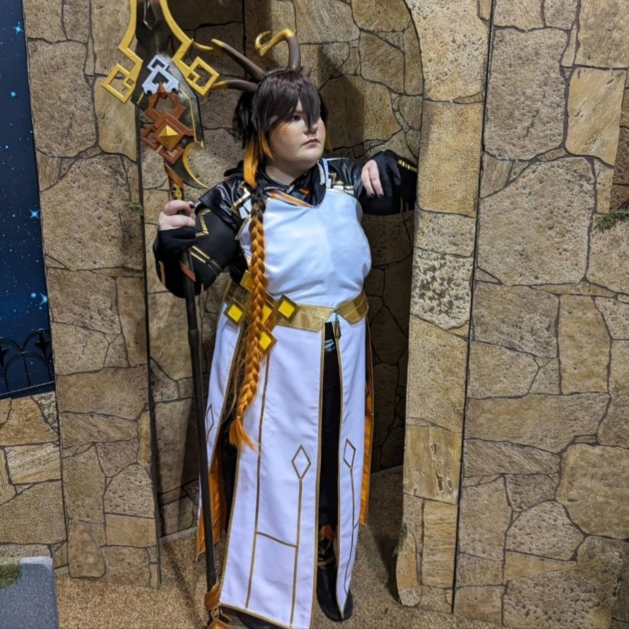 Morax - Genshin Impact cosplay photoshoot cover
