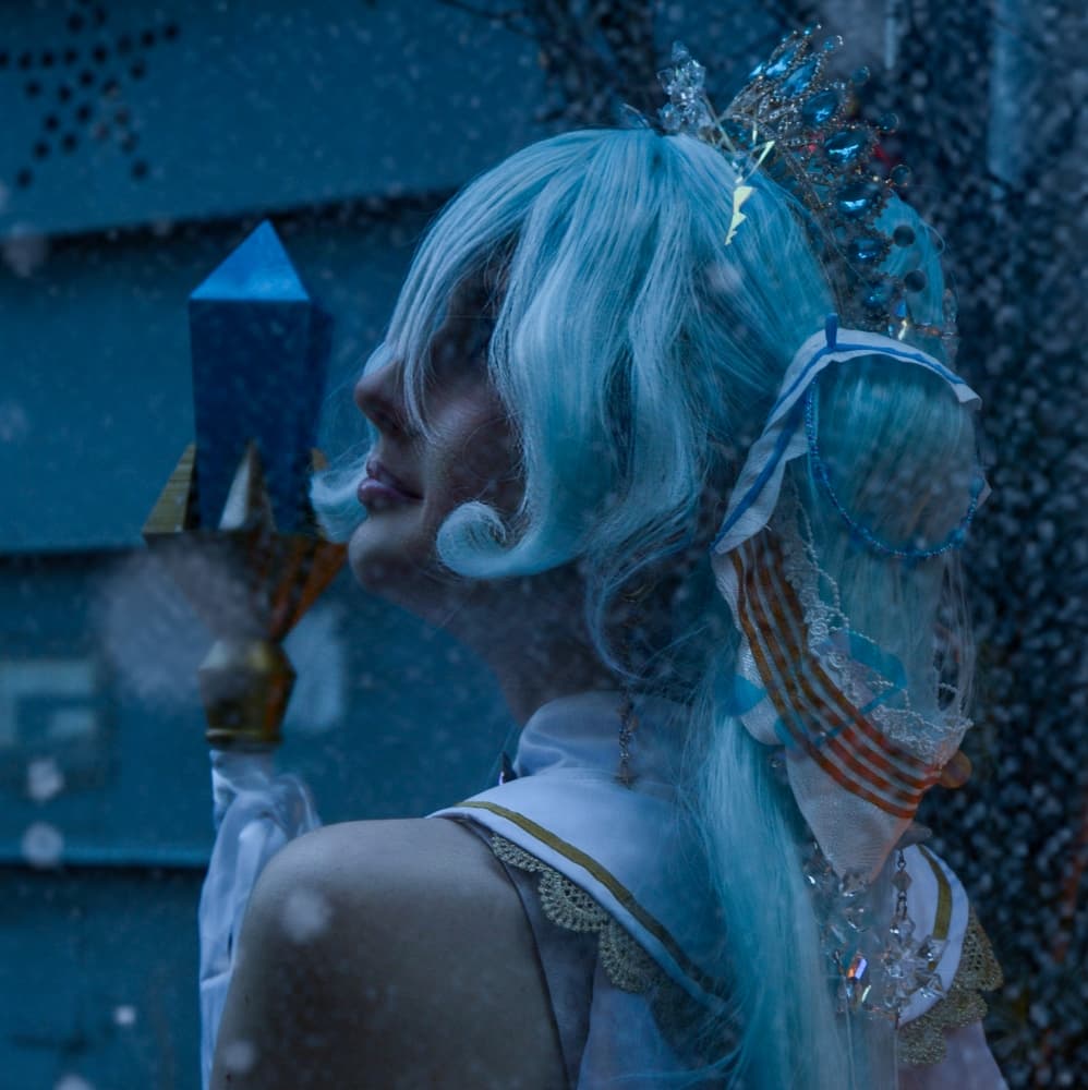 Snow miku 2019 - Vocaloid cosplay photoshoot cover