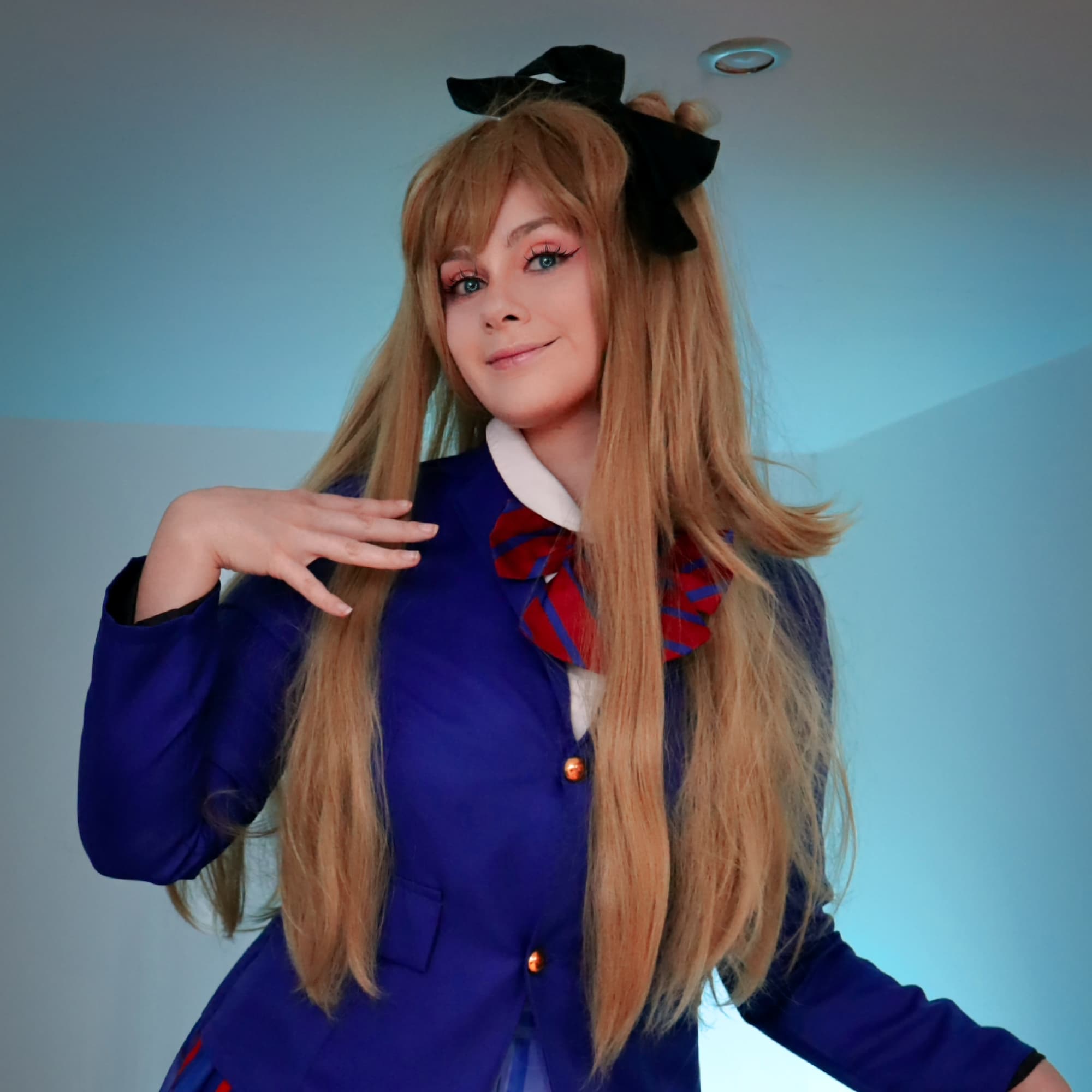 Kotori, uniforme  - Love Live cosplay photoshoot cover