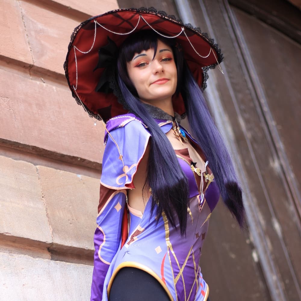 Mona! - Genshin Impact cosplay photoshoot cover