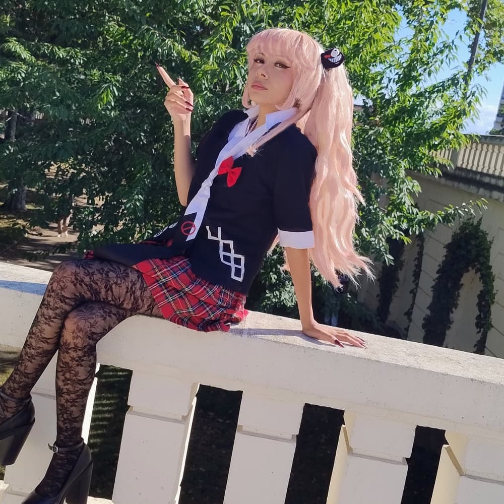 Junko Enoshima  - Danganronpa cosplay photoshoot cover