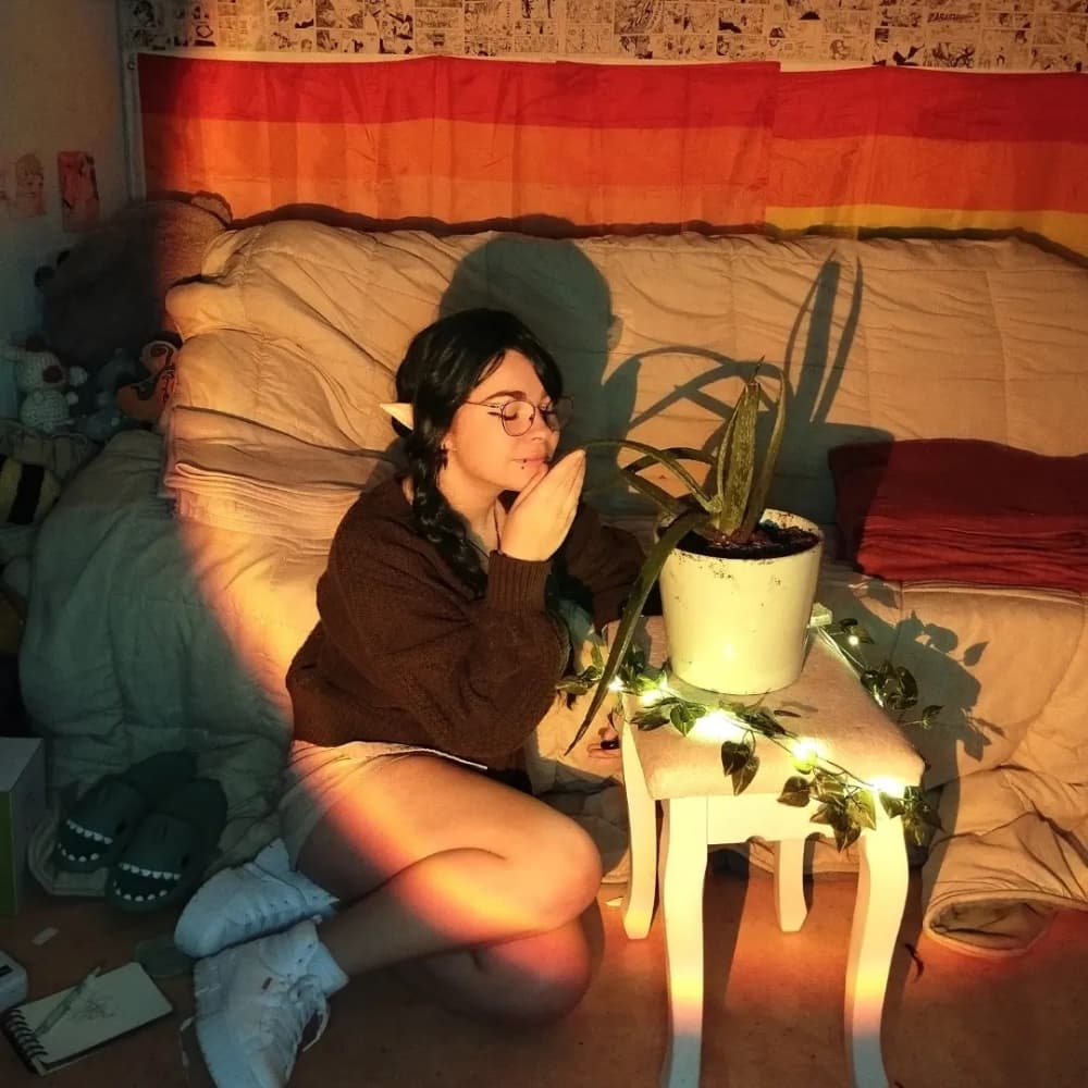 Willow - The Owl House cosplay photoshoot cover