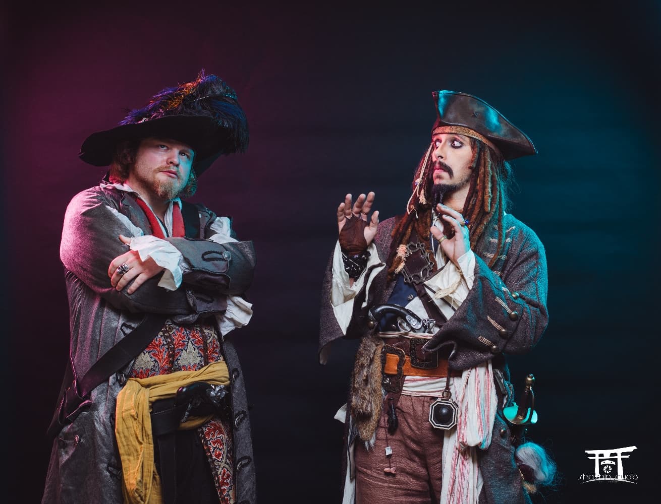 Jack et Barbossa 