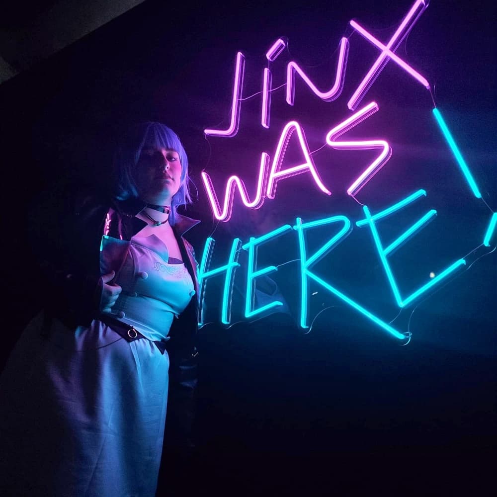 Powder AU - Arcane cosplay photoshoot cover