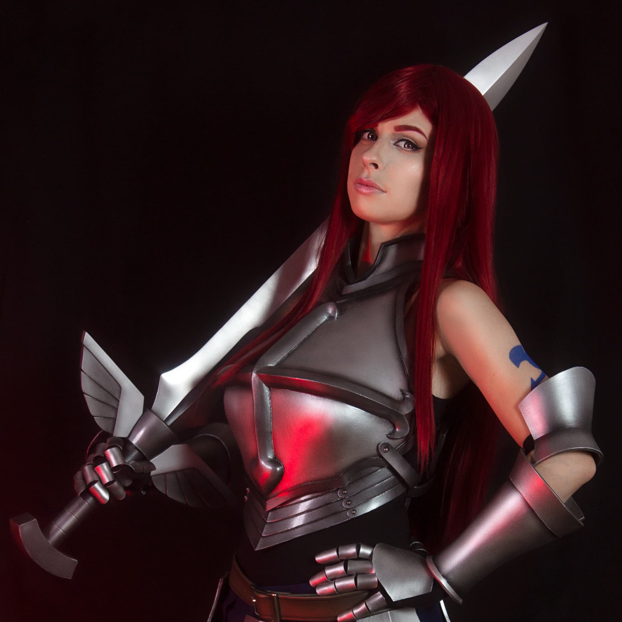 Erza Scarlet HK3  - Fairy Tail cosplay photoshoot cover