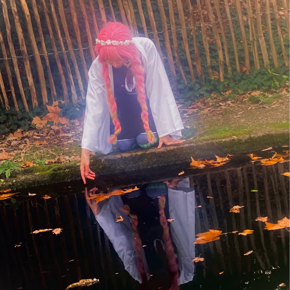 Mitsuri  - Demon Slayer cosplay photoshoot cover