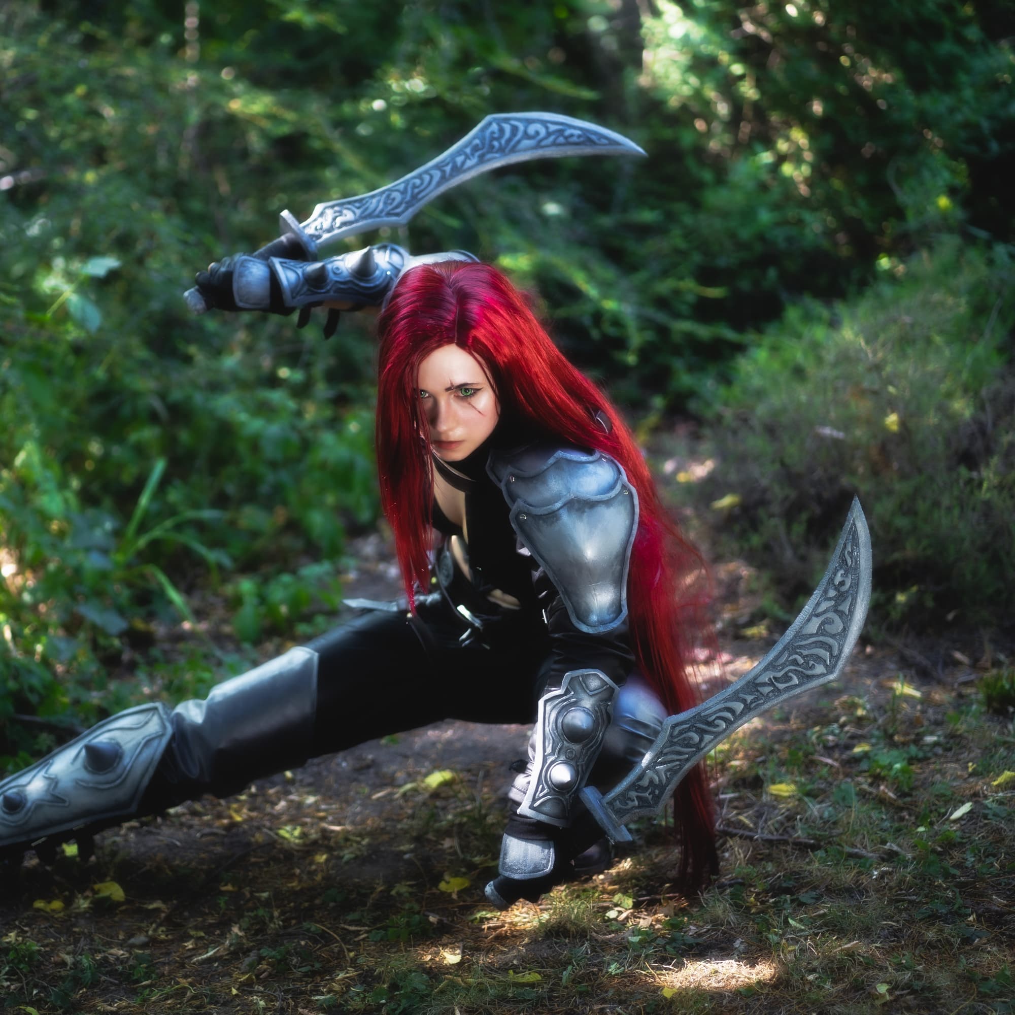 Katarina (A1e25) - Arcane cosplay photoshoot cover