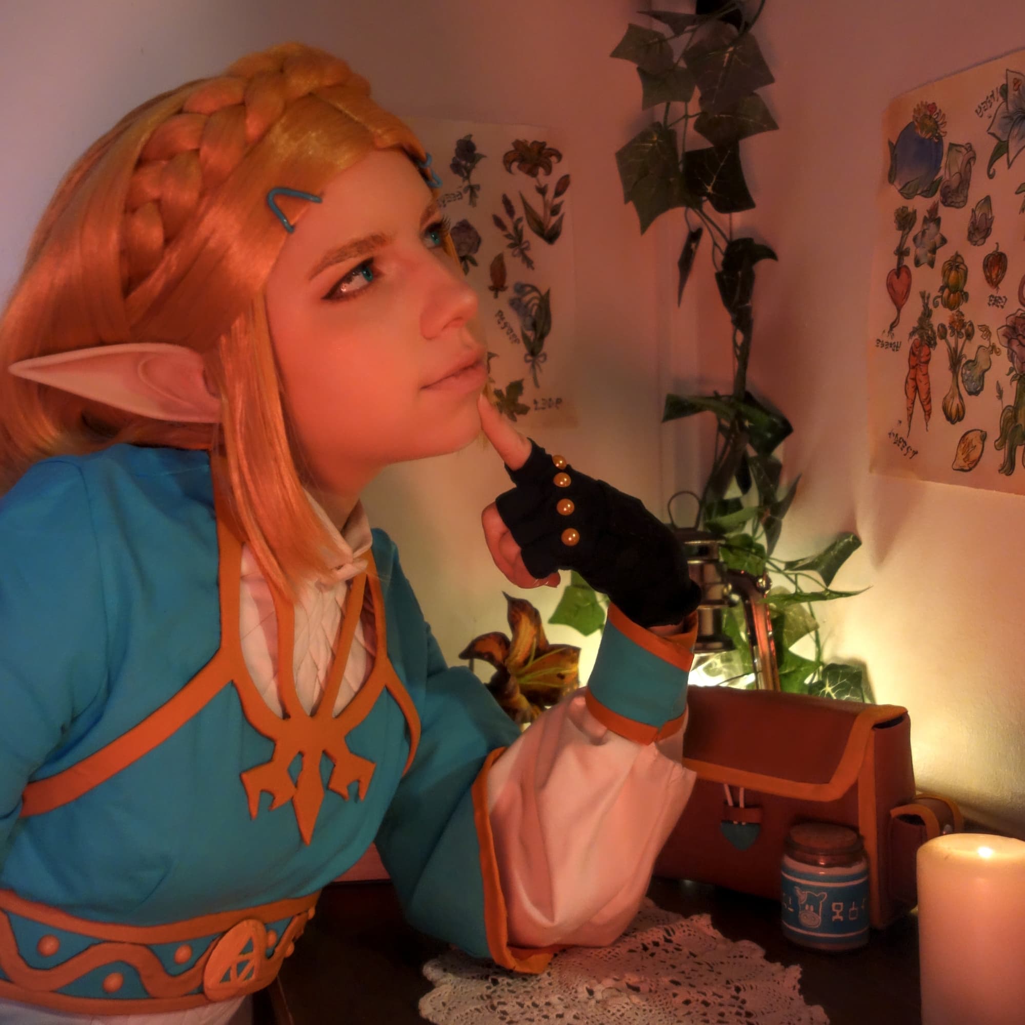 Zelda et son atelier