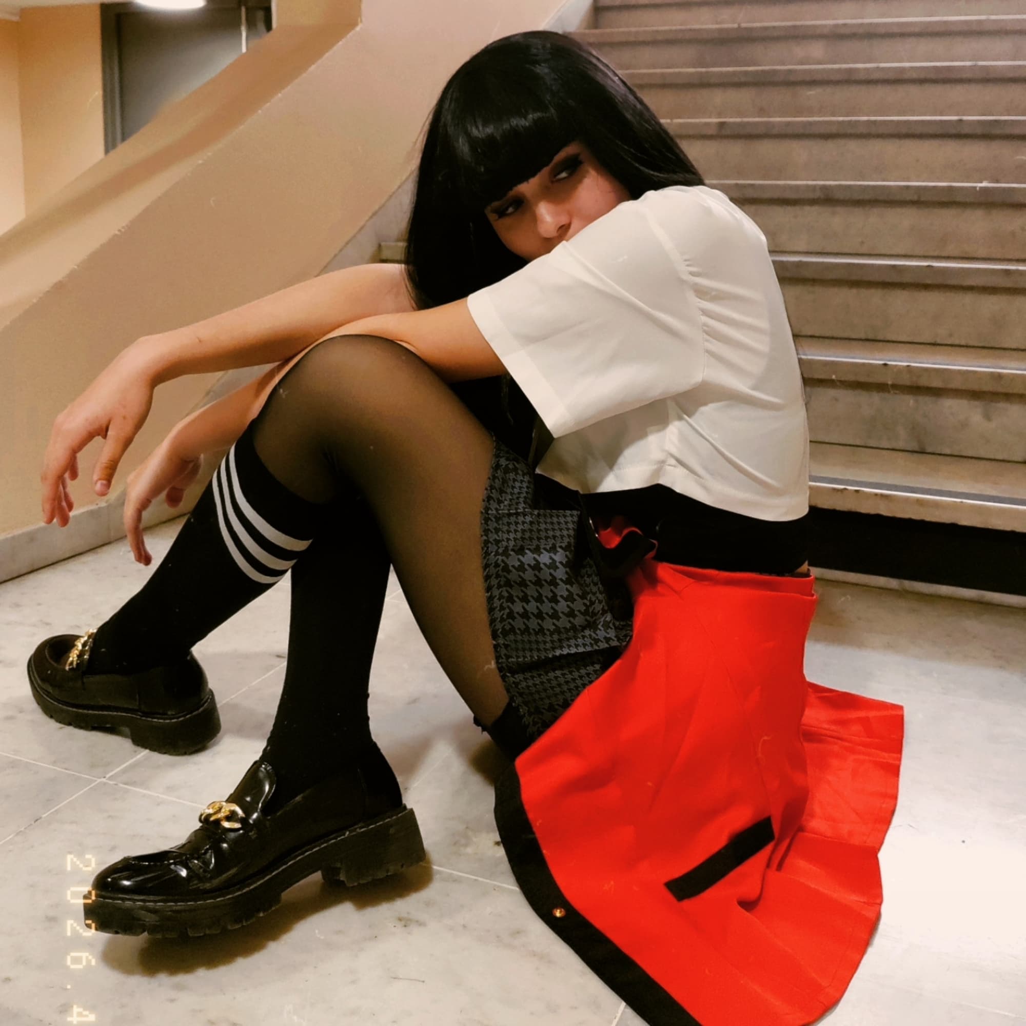 Yumeko - Kakegurui cosplay photoshoot cover