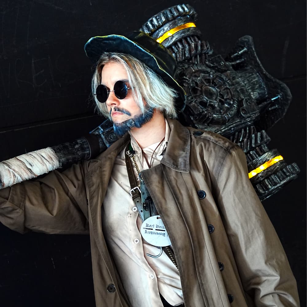 Karl heisenberg - Resident Evil cosplay photoshoot cover