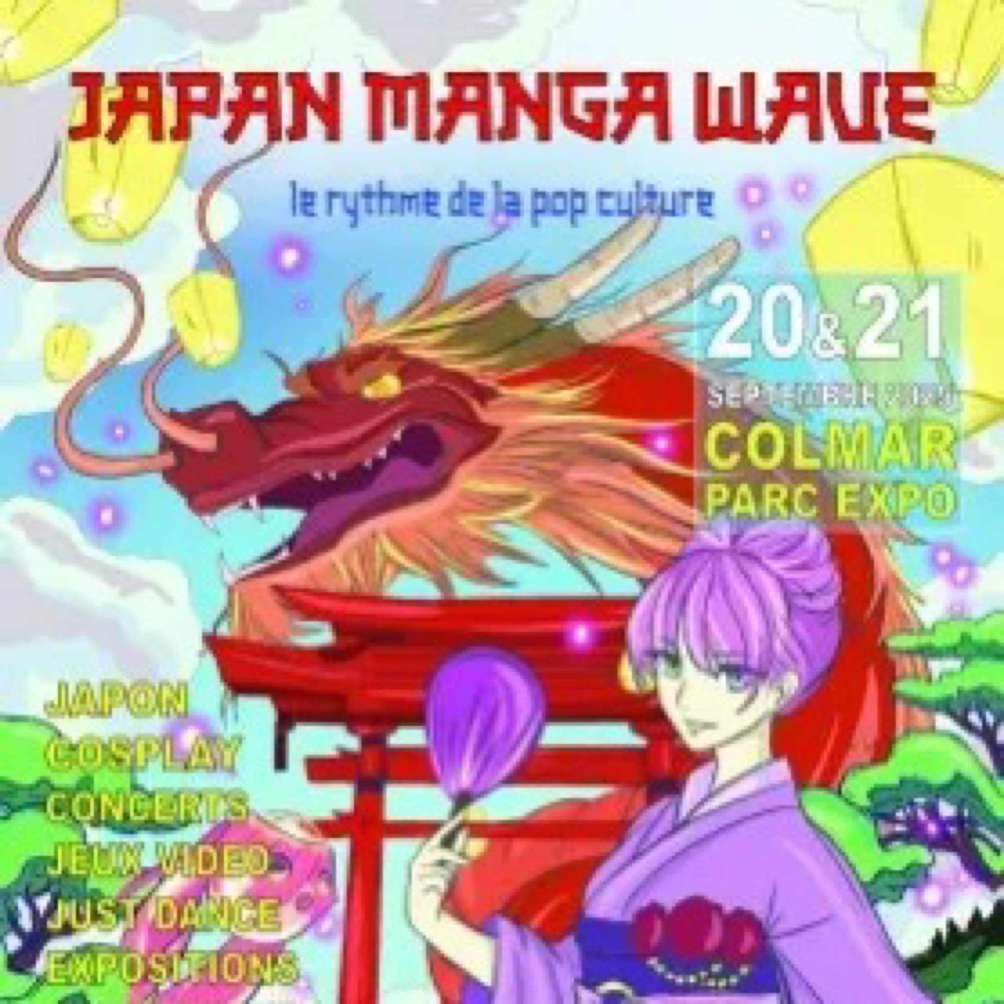 Japan manga wave  cosplay photoshoot cover