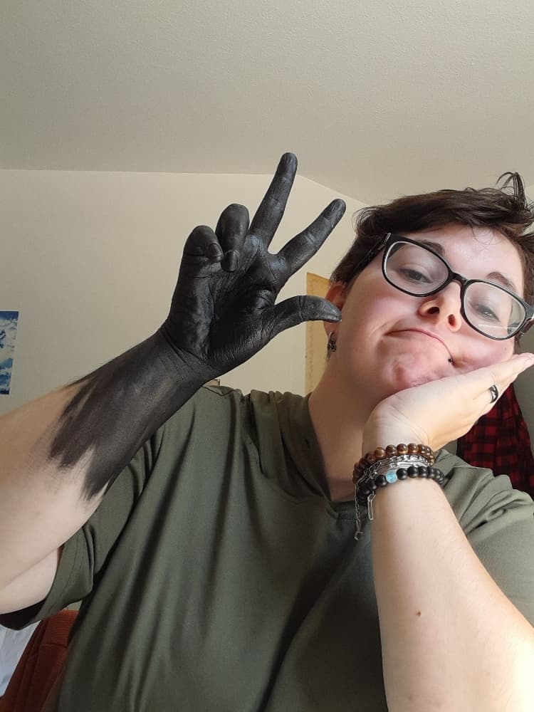 Test peinture mains - Photo 2