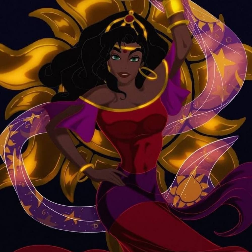 Esmeralda [Red Dress]