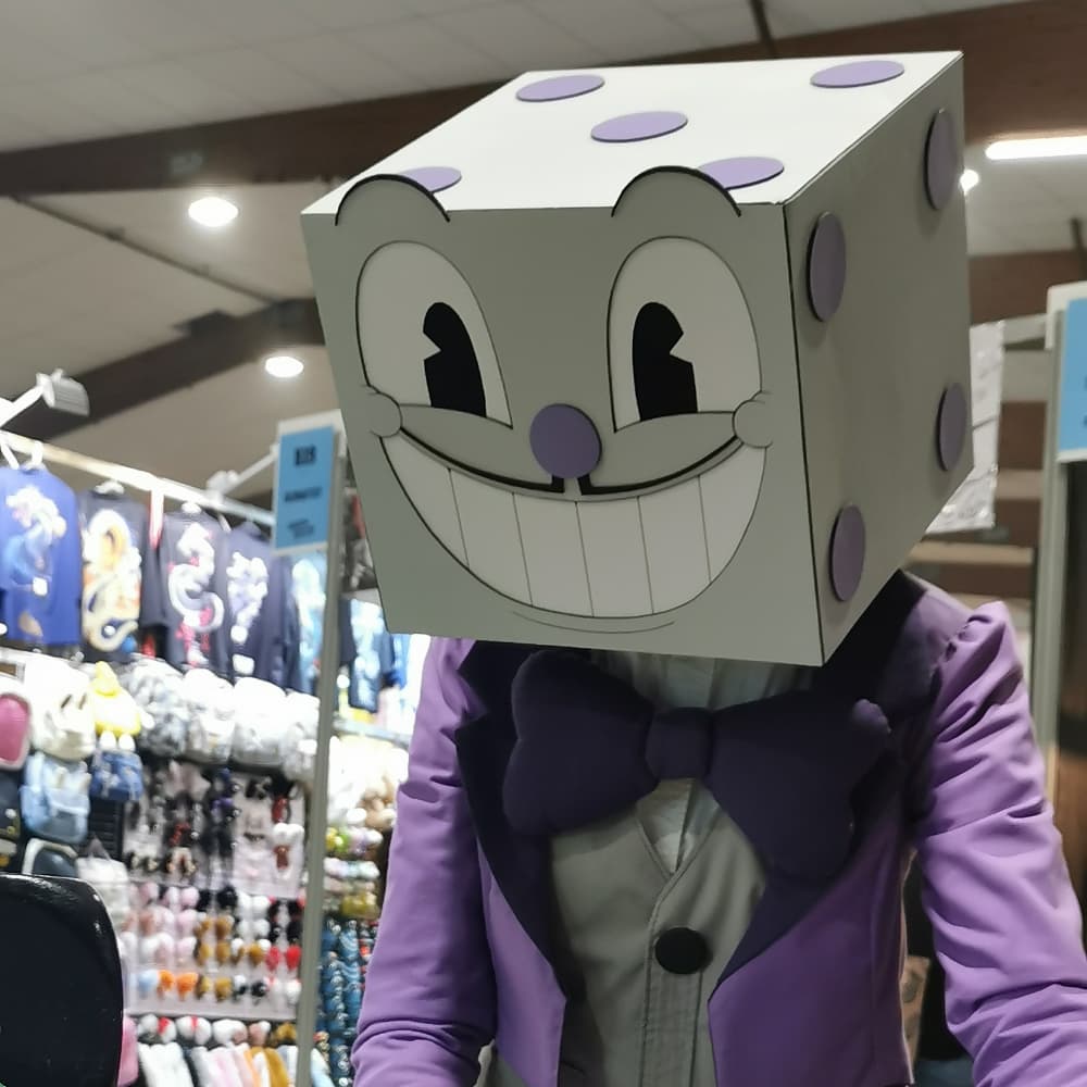 King Dice - Cuphead cosplay photoshoot cover