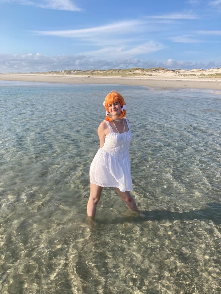 Chika white dress 3 - Photo 3