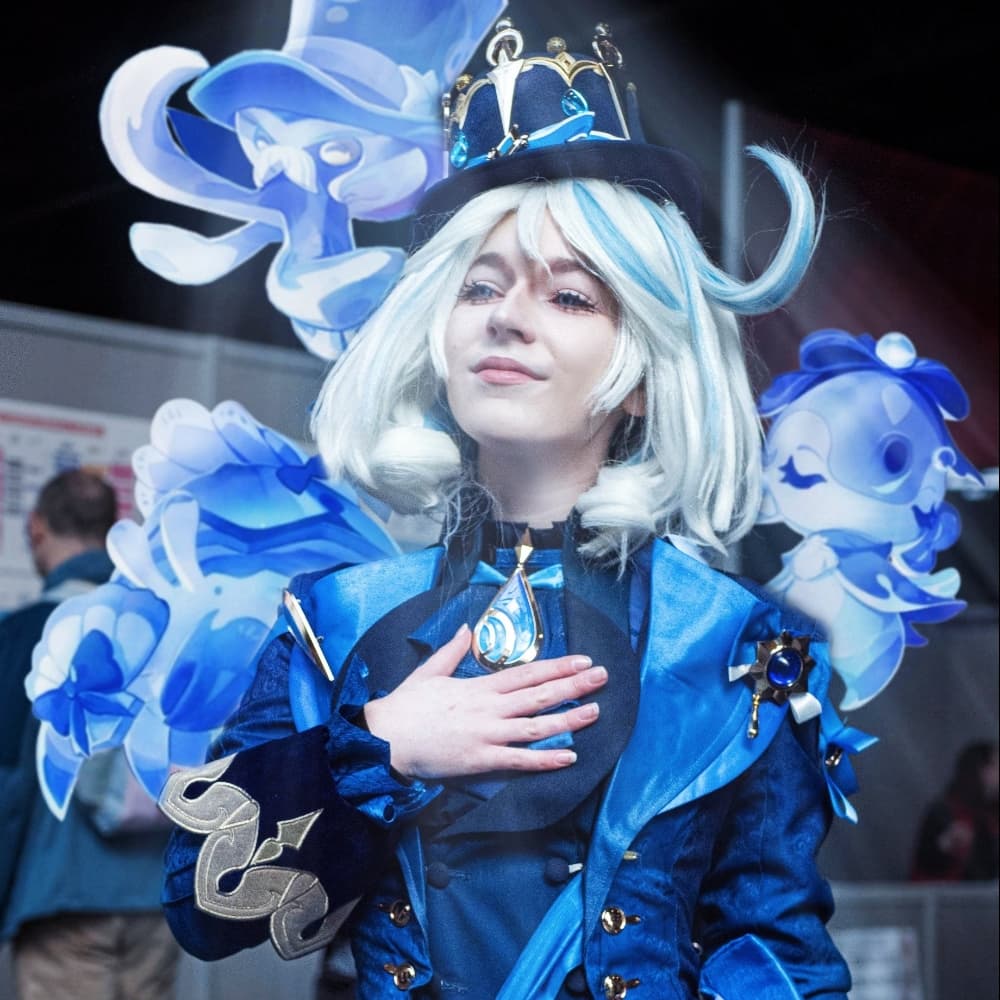 Furina - Genshin Impact cosplay photoshoot cover