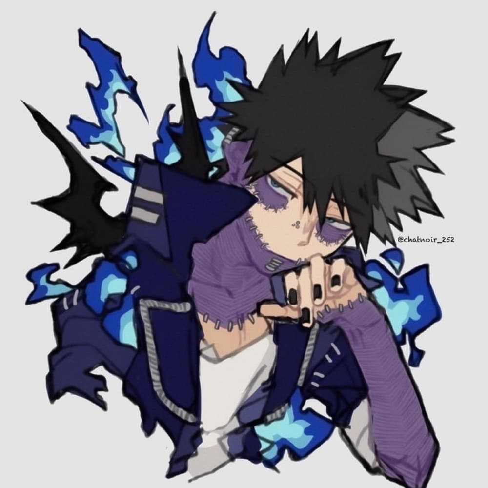 Dabi (black hair)