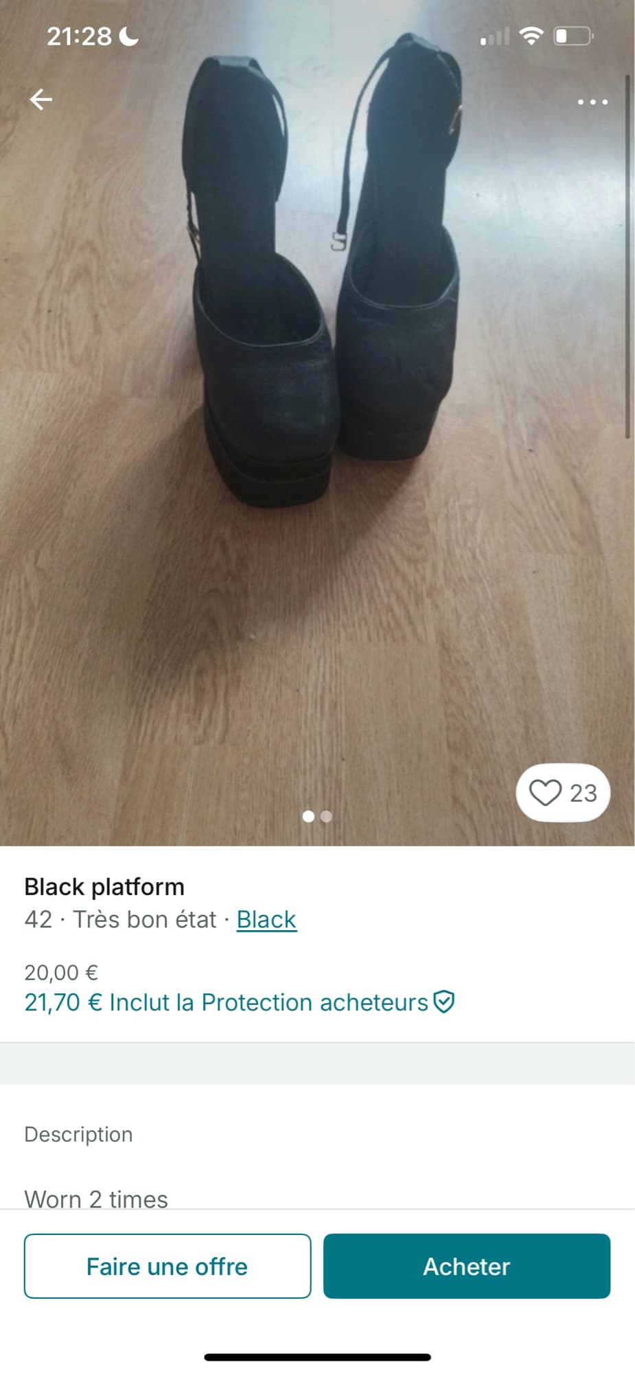 Chaussures  - Photo 1