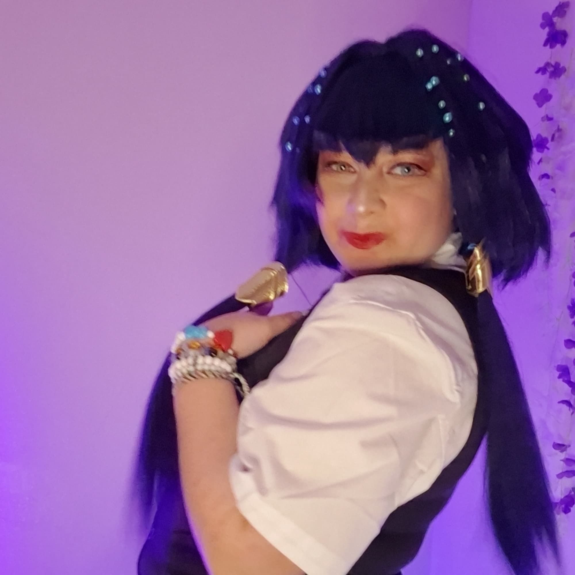 Candace suit - Genshin Impact cosplay photoshoot cover