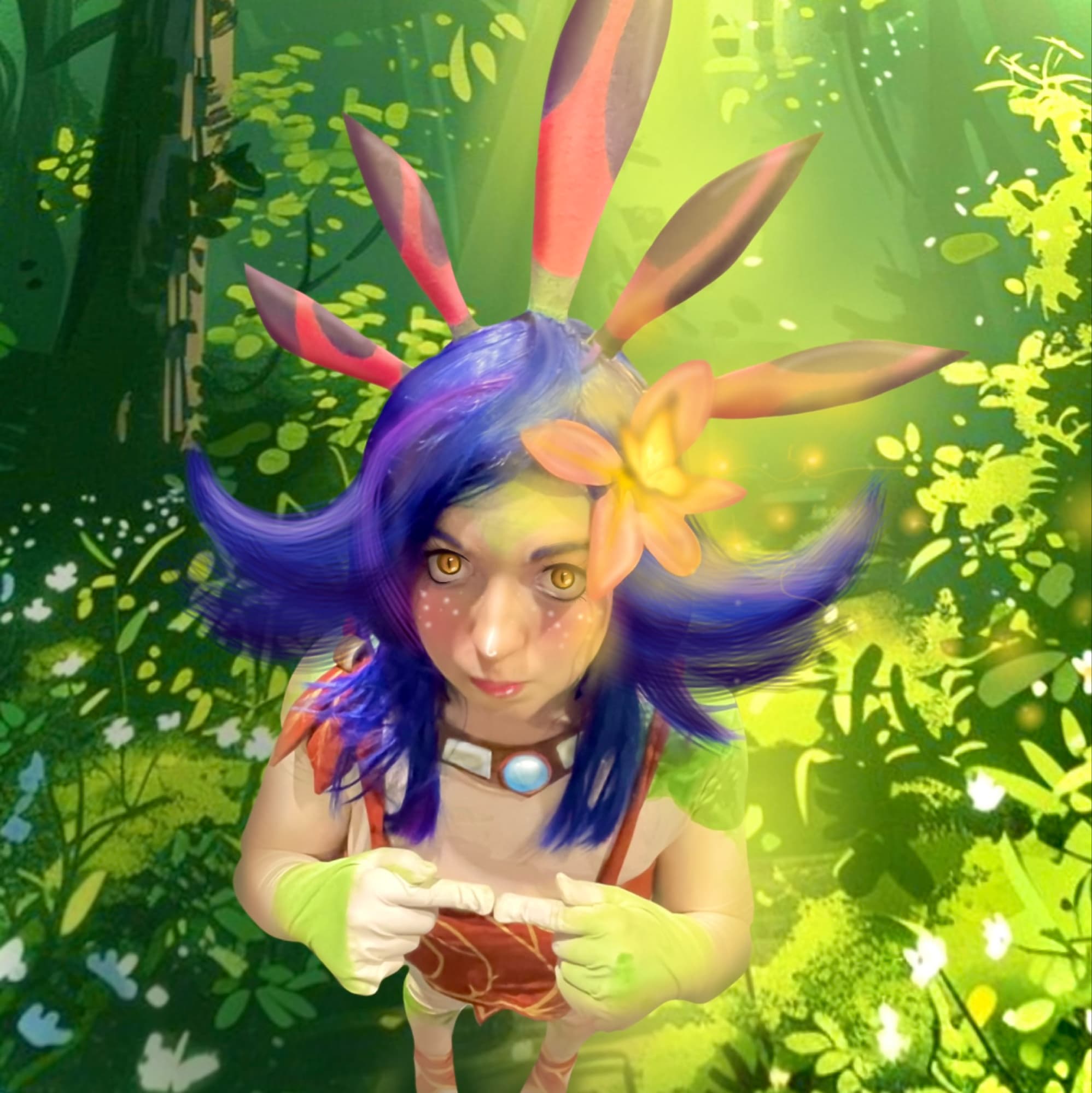 Neeko - Arcane cosplay photoshoot cover