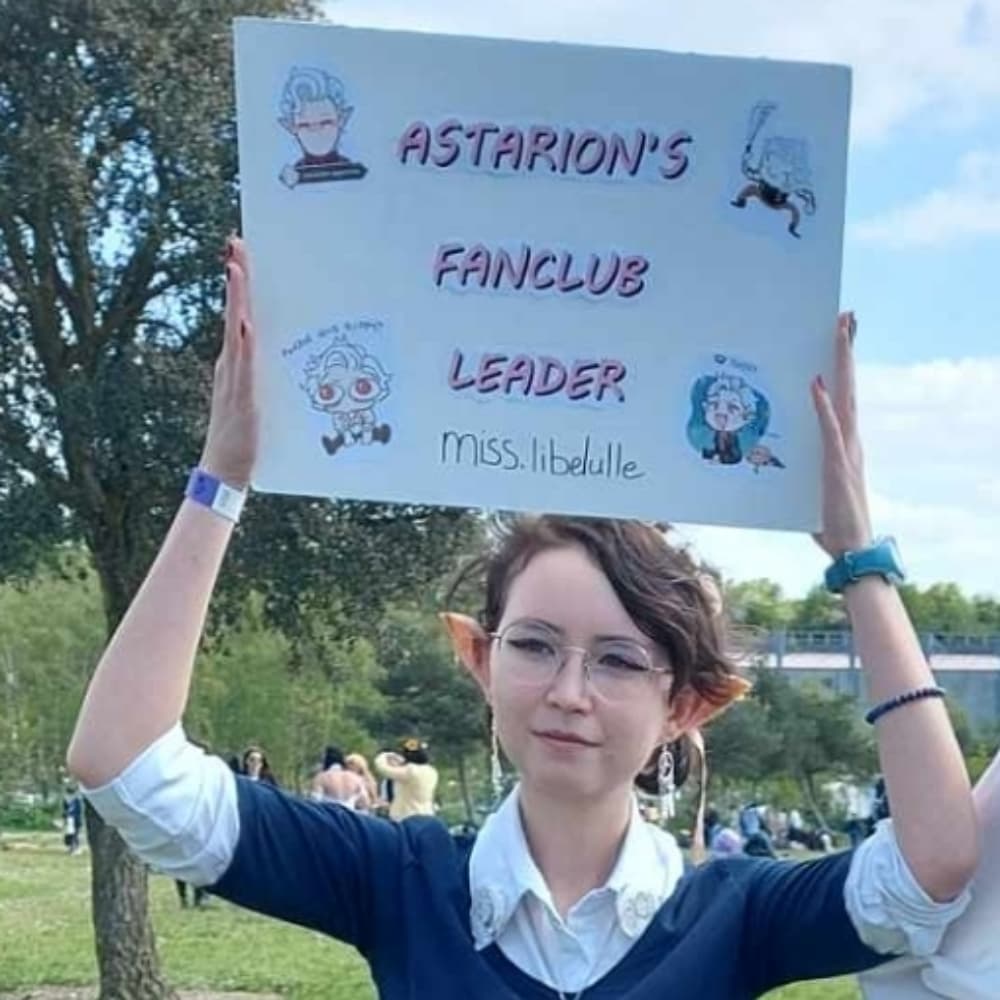 Astarion's fc leader - Baldur's Gate 3 cosplay photoshoot cover