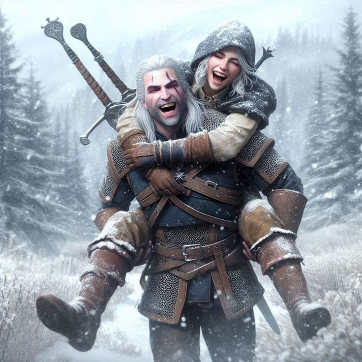 Geralt et Ciri