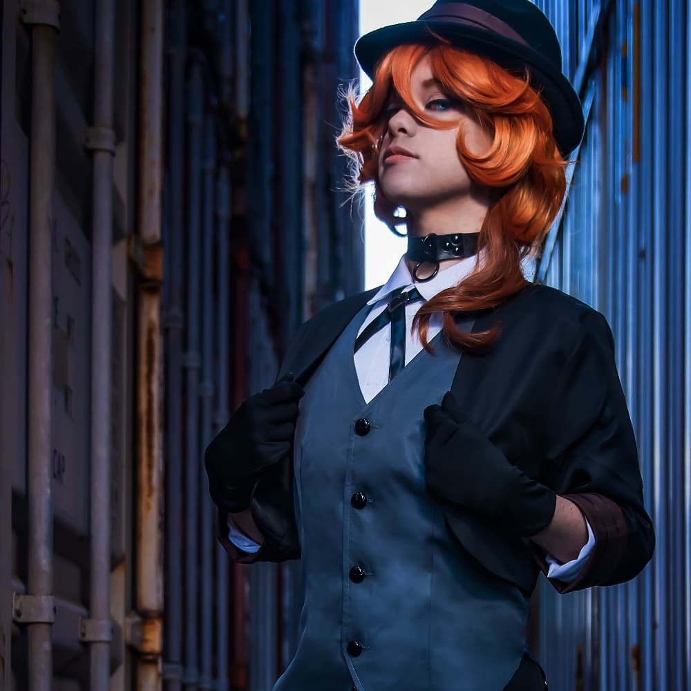 Chuuya Nakahara  - Bungo Stray Dogs cosplay photoshoot cover