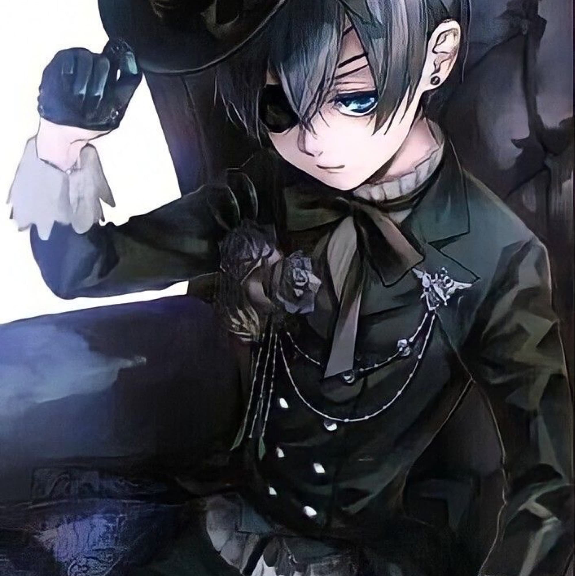 Ciel phantomhive - Black Butler cosplay photoshoot cover
