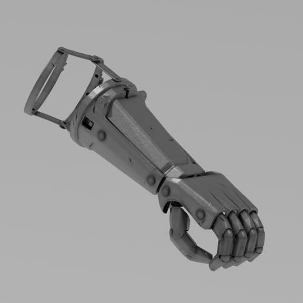 Bras métallique de Guts