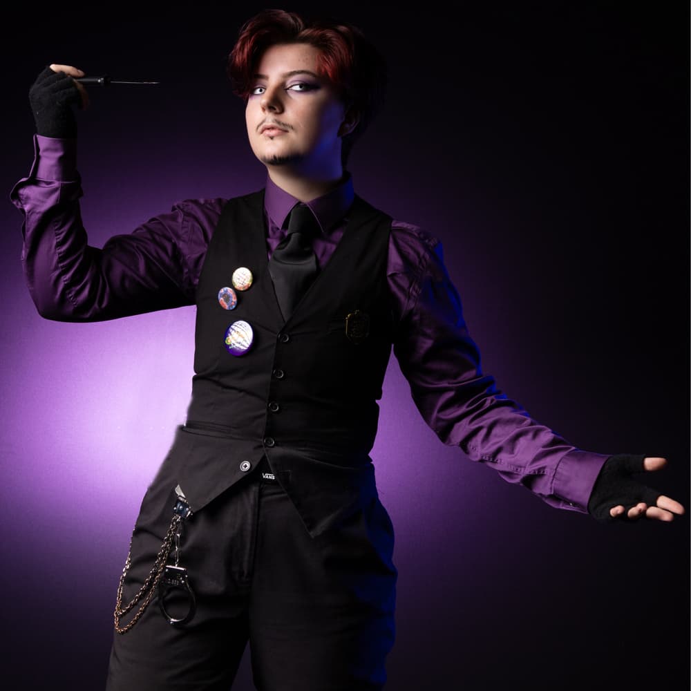 William Afton - Five Nights at Freddy's cosplay photoshoot cover