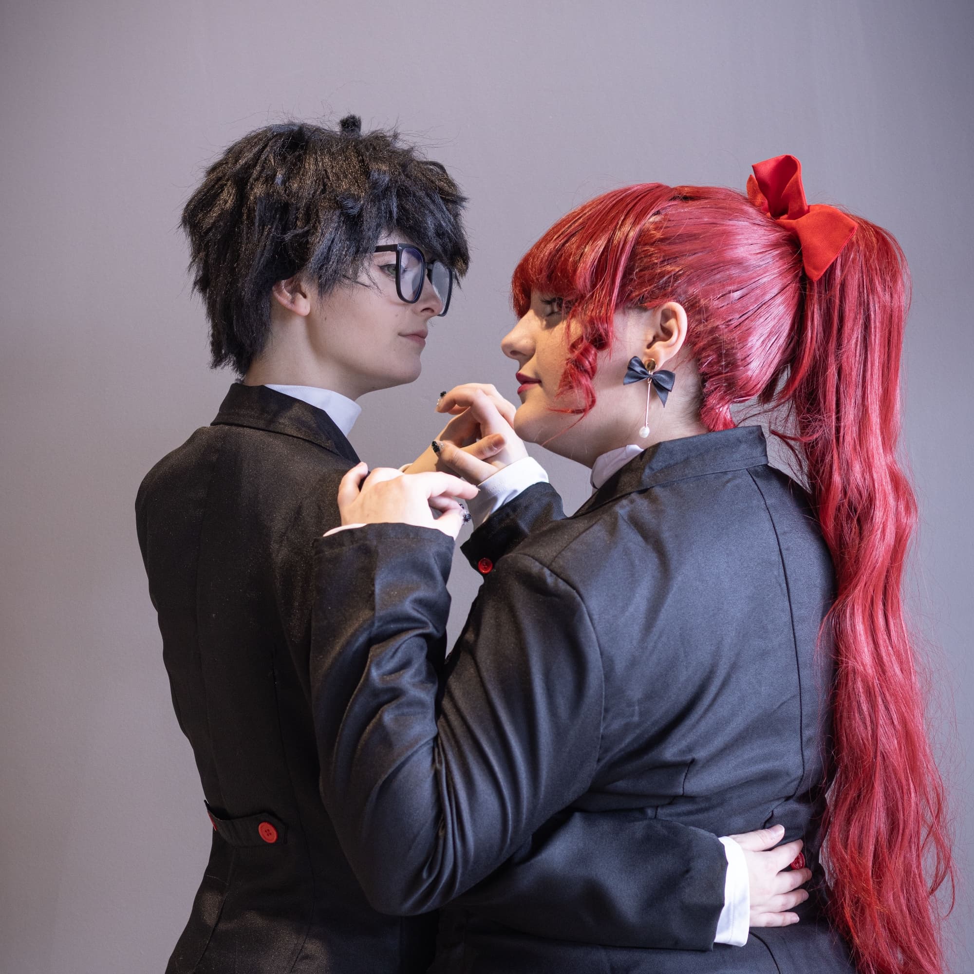 Joker & Kasumi - Persona 5 cosplay photoshoot cover