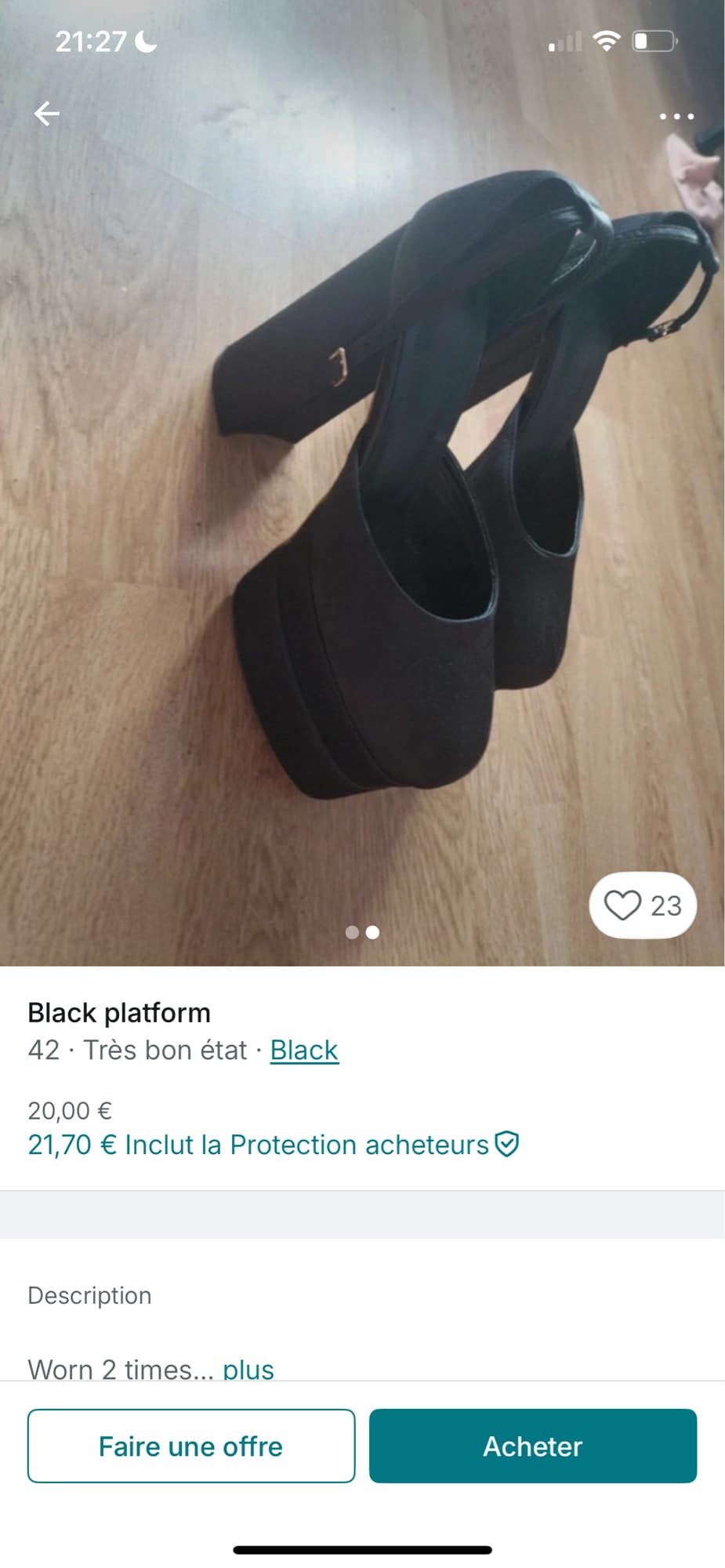 Chaussures  - Photo 2