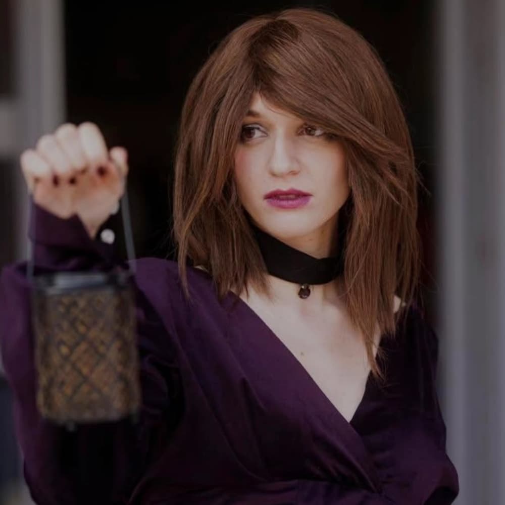 Throne - Octopath Traveler cosplay photoshoot cover