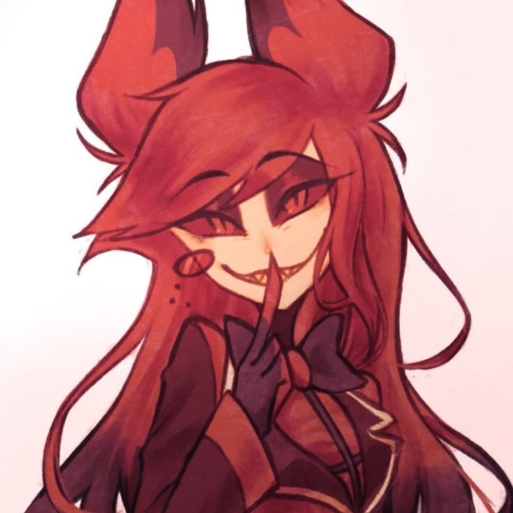 Alastor Version Fille 😁~