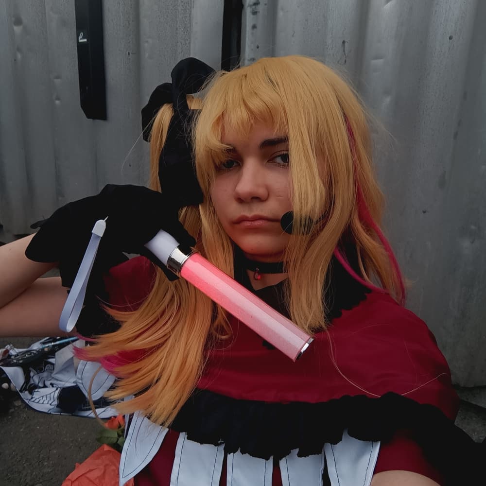 Ruby Hoshino - Oshi no Ko cosplay photoshoot cover