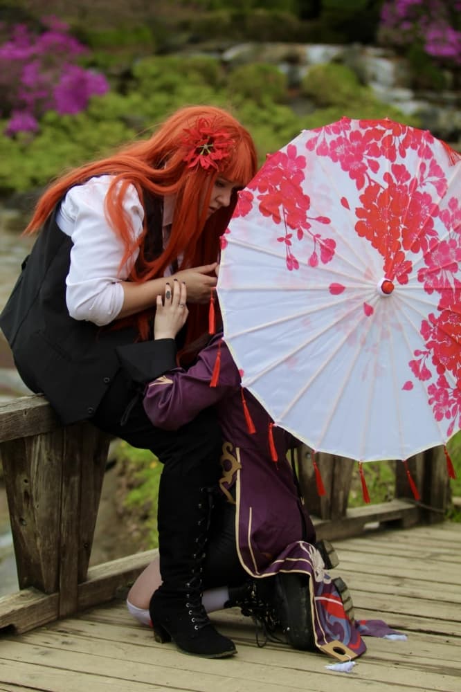 Hu Tao x Makima - Photo 65