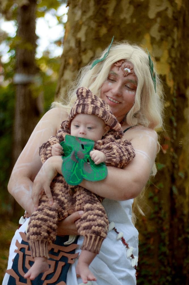 Sonia + bébé Korogu