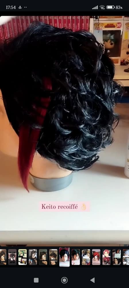 Kei custom wig