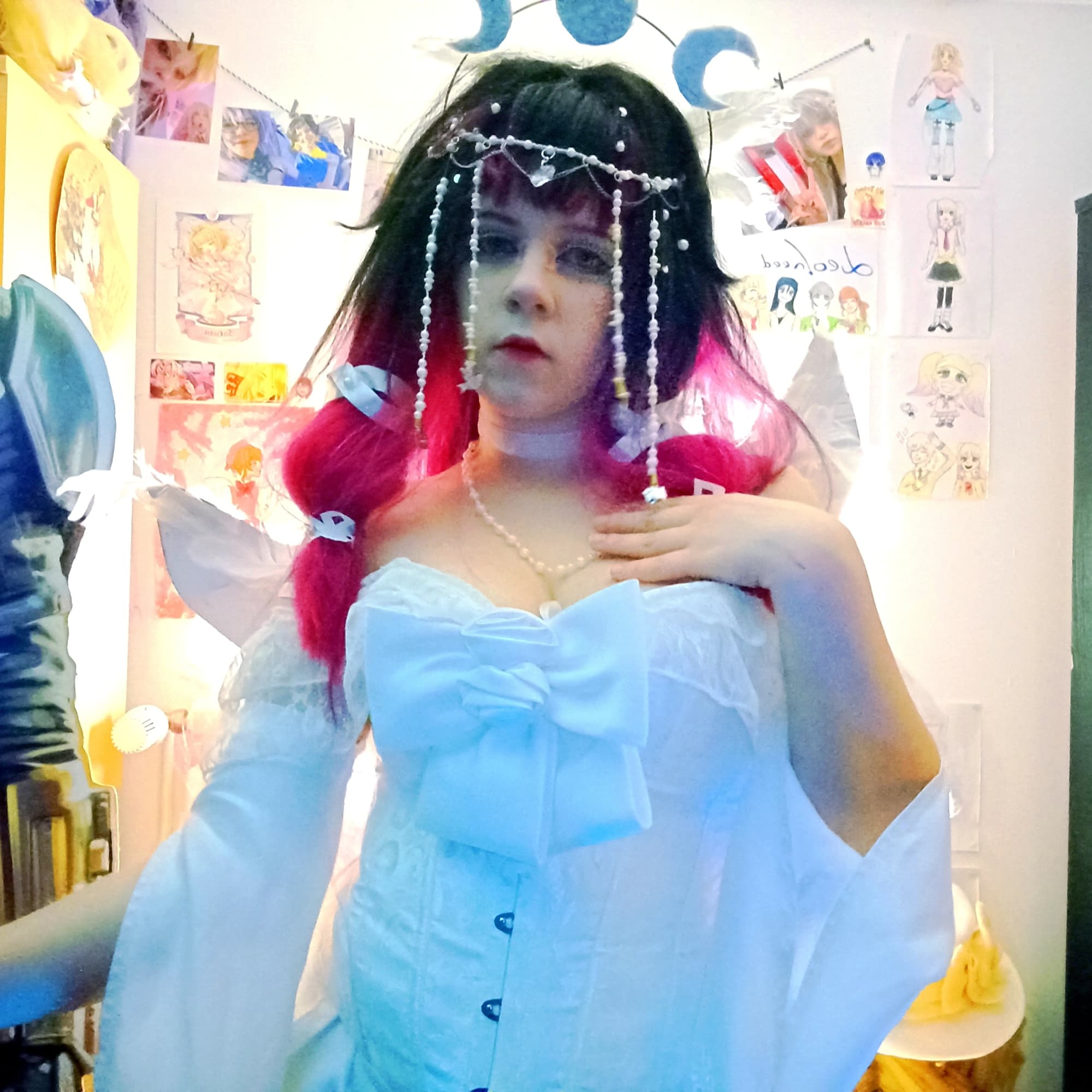 Columbina costest - Genshin Impact cosplay photoshoot cover