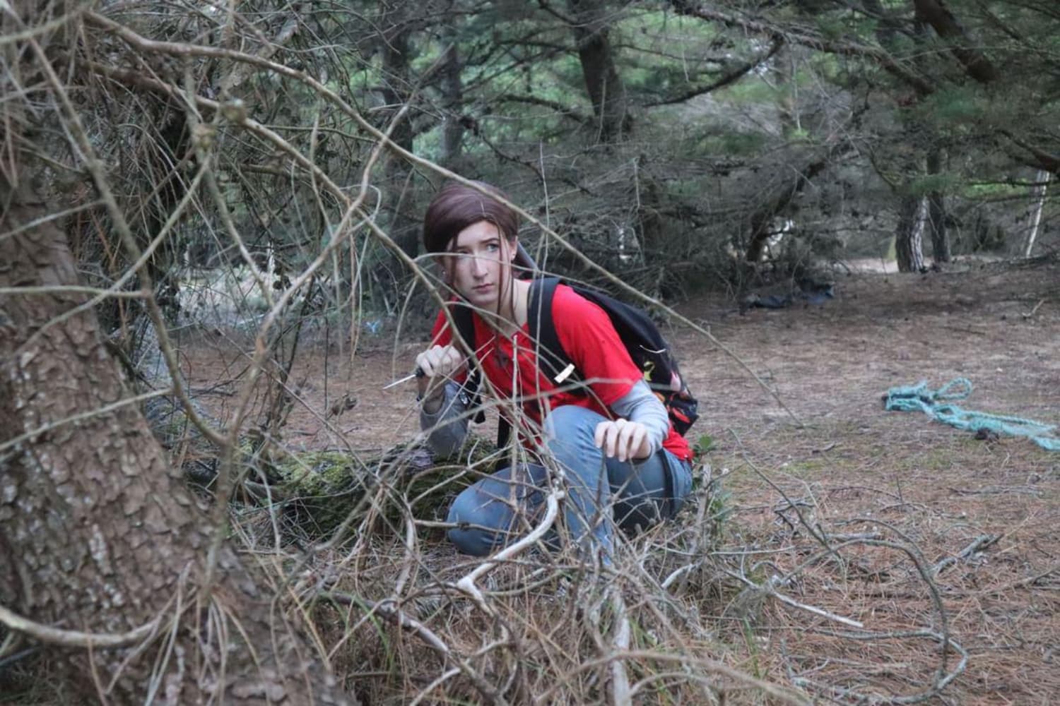 Ellie TLOU forest - Photo 21