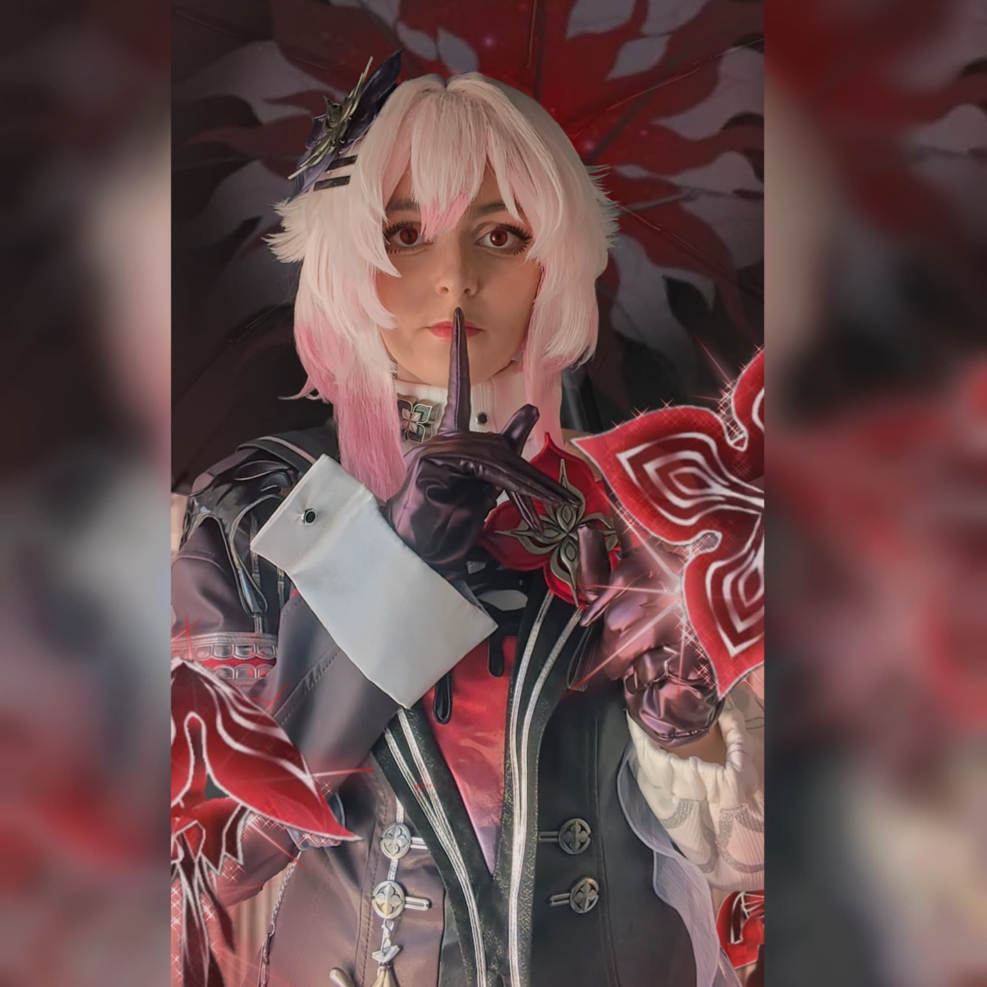 Evernight  - Honkai: Star Rail cosplay photoshoot cover