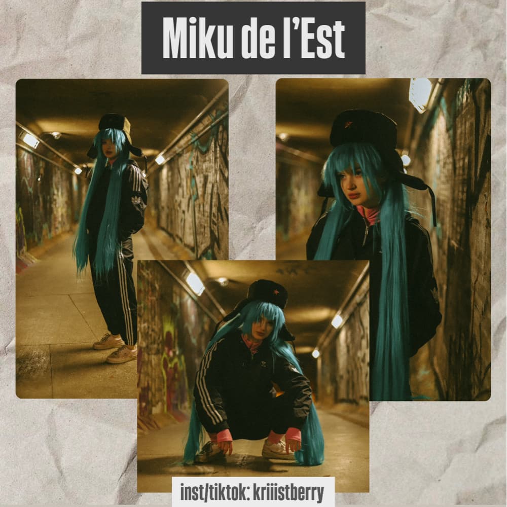 Miku de l’Est 1 - Vocaloid cosplay photoshoot cover