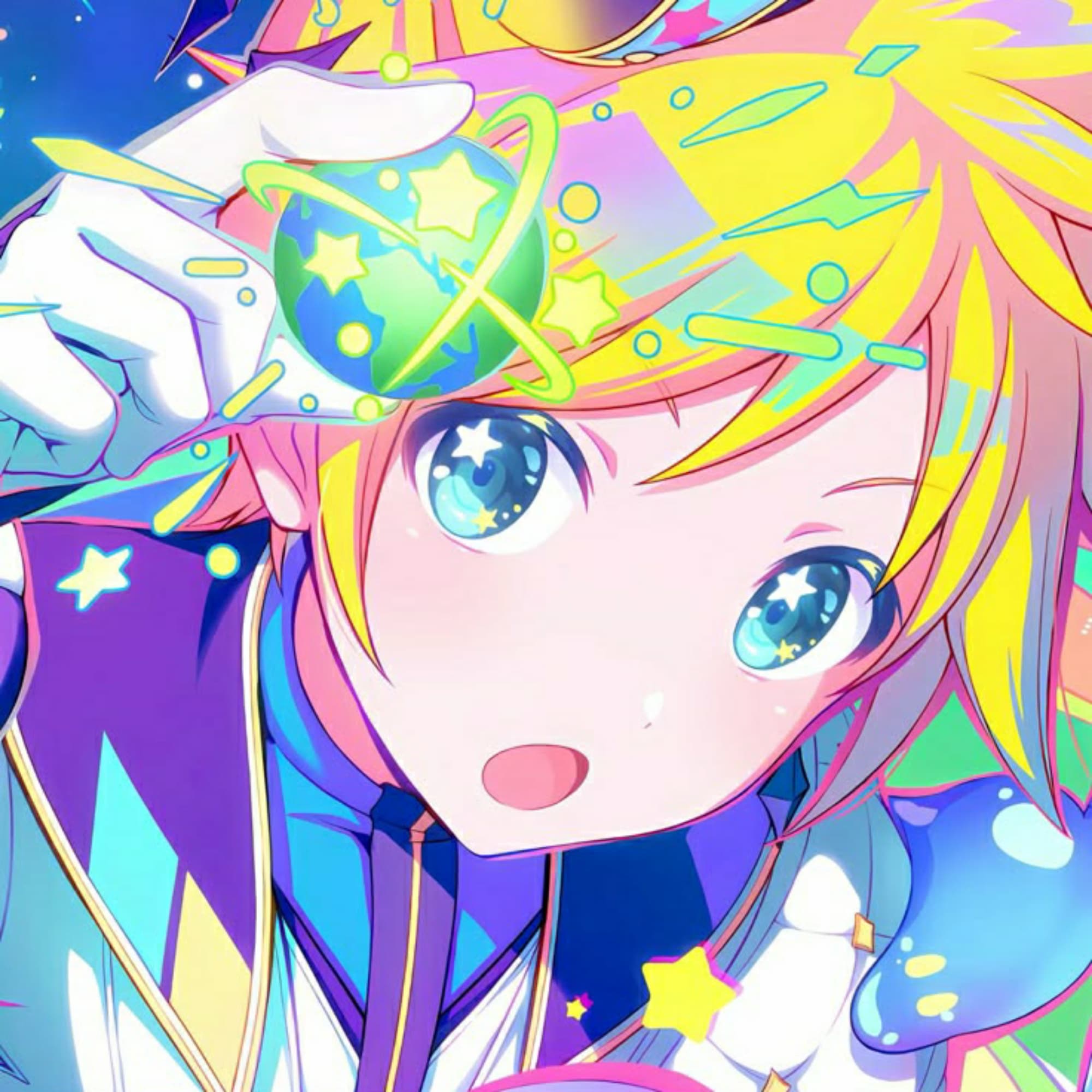 Cosmic rabbit boy len