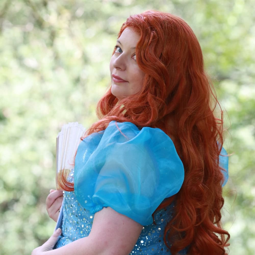 Penelope F - Bridgerton cosplay photoshoot cover