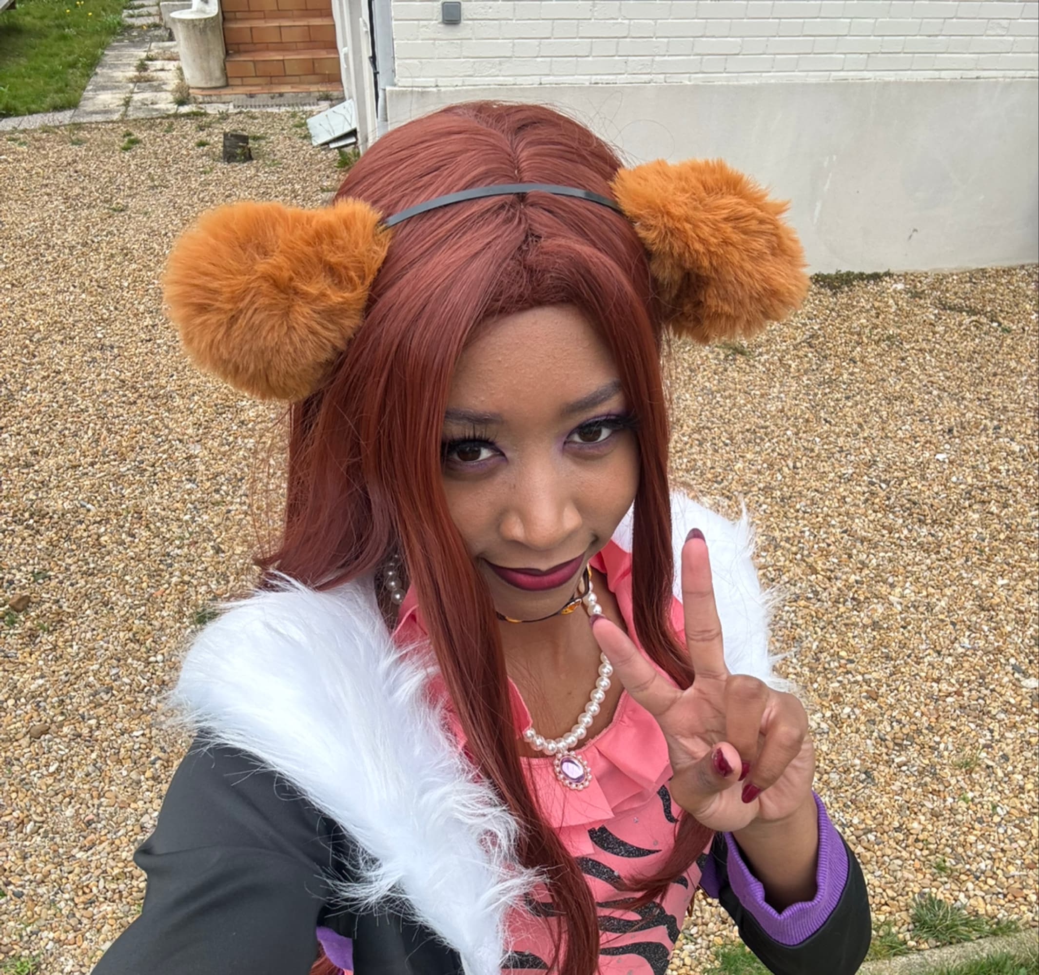 Clawdeen Wolf - Monster High cosplay photoshoot cover