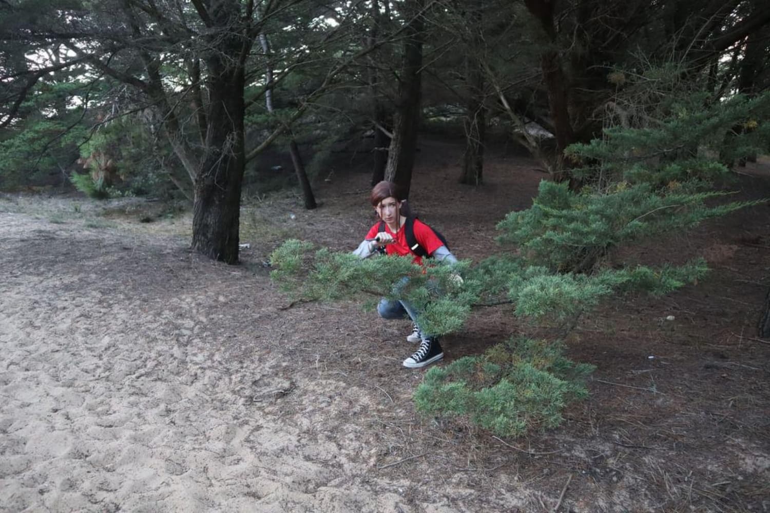 Ellie TLOU forest - Photo 6