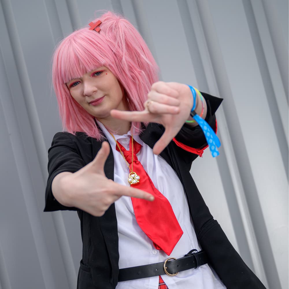 Amu 🫧 - Shugo Chara! cosplay photoshoot cover