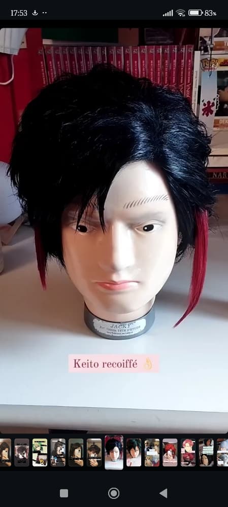 Kei custom wig