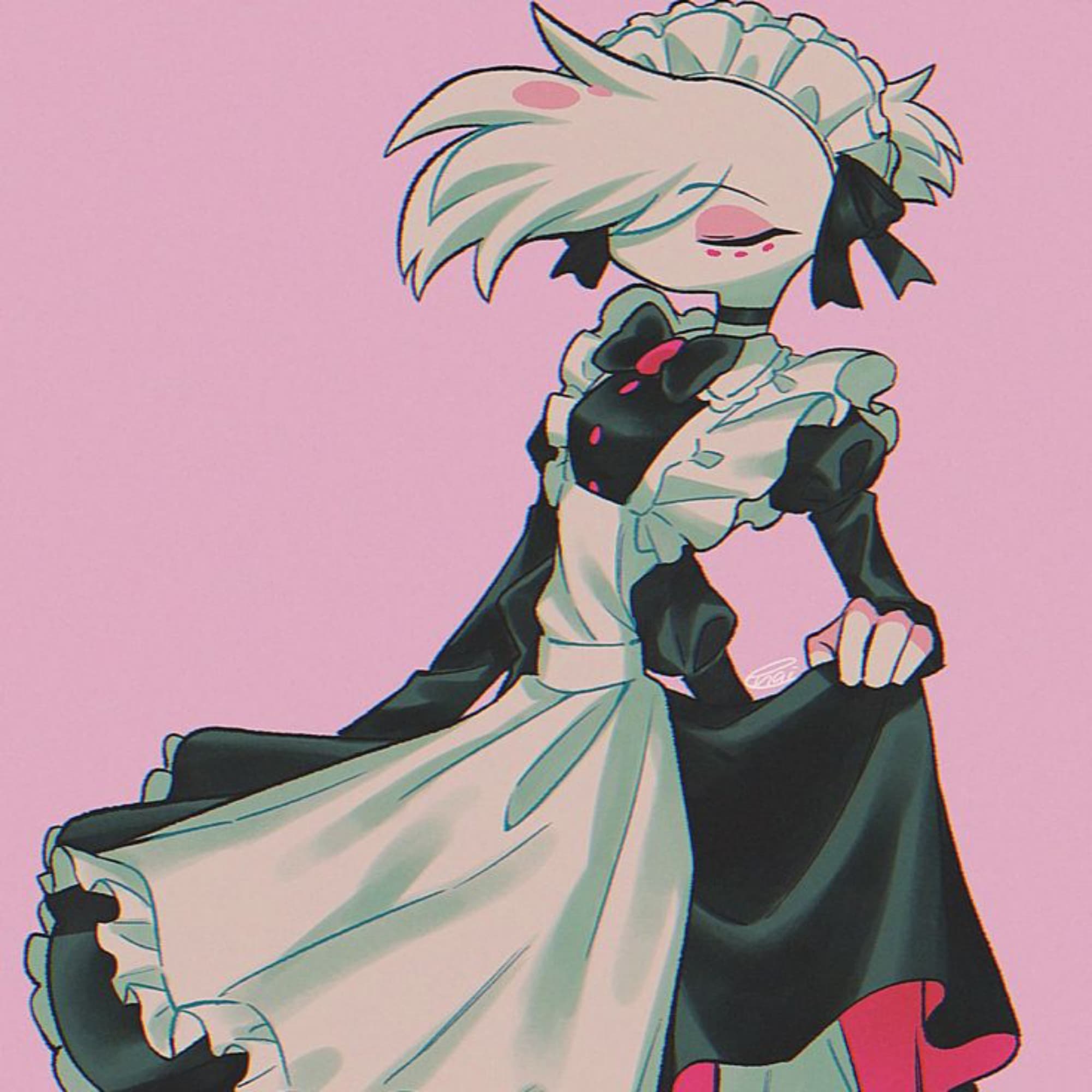 ANGEL DUST  - Hazbin Hotel cosplay photoshoot cover